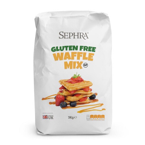 Sephra Gluten Free Waffle Mix 3kg